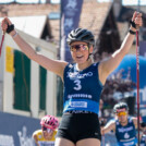 Erstes Podium: Heta Hirvonen (FIN)