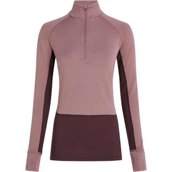 Icebreaker Damen Merino 260 ZoneKnit Half Zip Longsleeve