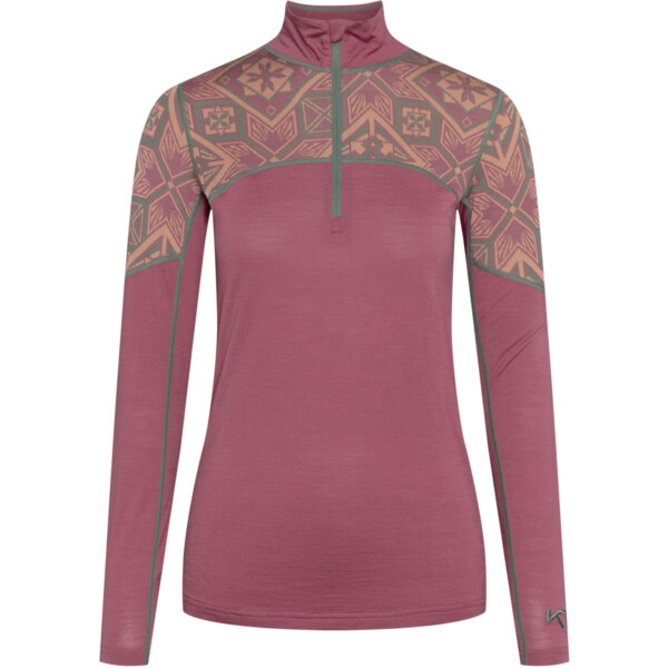Kari Traa Damen Eloise Half Zip Longsleeve