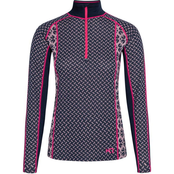 Kari Traa Damen Lekker Half Zip Longsleeve
