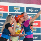 Siegerselfie: Minja Korhonen (FIN), Nathalie Armbruster (GER), Ema Volavsek (SLO), (l-r)