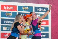 Siegerselfie: Minja Korhonen (FIN), Nathalie Armbruster (GER), Ema Volavsek (SLO), (l-r)