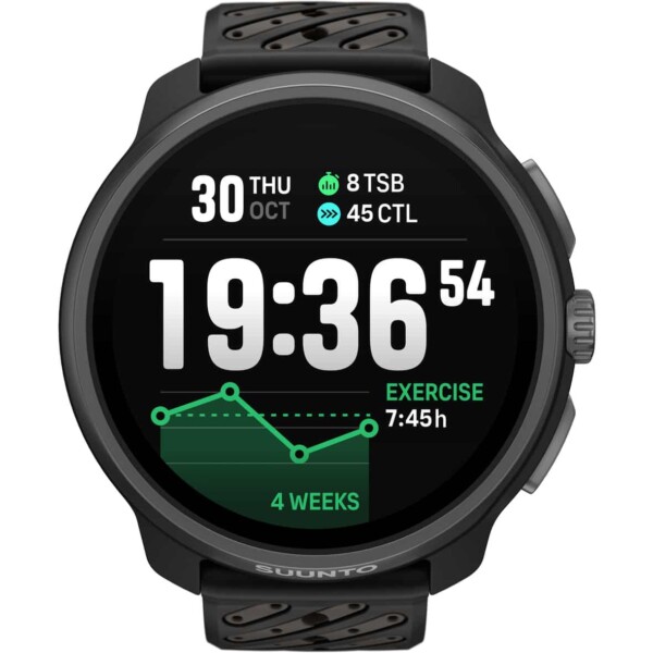 Suunto Race 2 Titanium Sportuhr Unisex (Schwarz one size) Sportuhren