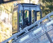 Wendelin Thannheimer (GER) auf dem Weg zum Wettkampf
