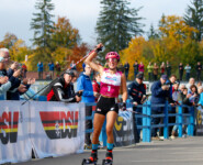 Deutsche Meisterin und Junioren-Meisterin: Nathalie Armbruster (GER)