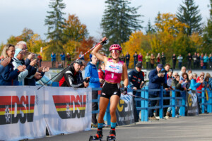 Deutsche Meisterin und Junioren-Meisterin: Nathalie Armbruster (GER)