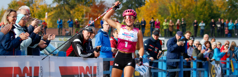 Deutsche Meisterin und Junioren-Meisterin: Nathalie Armbruster (GER)