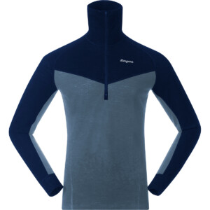 Bergans Herren Inner:Dual Merino Half Zip Longsleeve