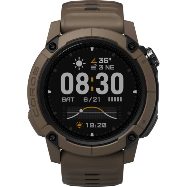 Coros Nomad Sportuhr Unisex (Braun one size) Sportuhren