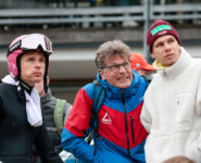 David Mach (BSV 1), Simon Mach (GER), (l-r) mit Vater