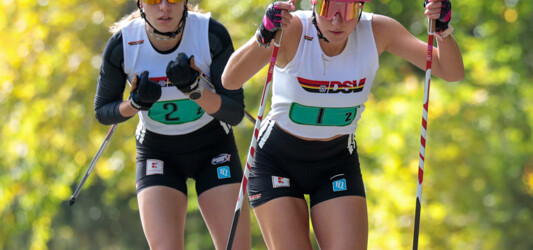 Jenny Nowak (SVSAC 1), Nathalie Armbruster (SBW 1), (l-r)