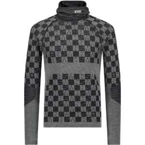 Mons Royale Herren Ascender Merino Seamless Hood Longsleeve