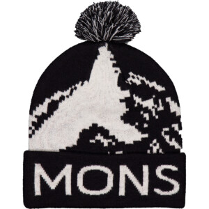 Mons Royale Mtn Pixel Merino Pom Pom Mütze