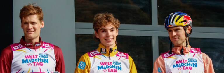 Die weiteren Platzierten bei den Männern: Wendelin Thannheimer (GER), Richard Stenzel (GER), Vinzenz Geiger (GER), (l-r)