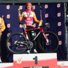Podium bei den Frauen: Jenny Nowak (GER), Nathalie Armbruster (GER), Trine Göpfert (GER), (l-r)