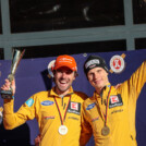 Johannes Rydzek (GER), David Mach (GER), (l-r)