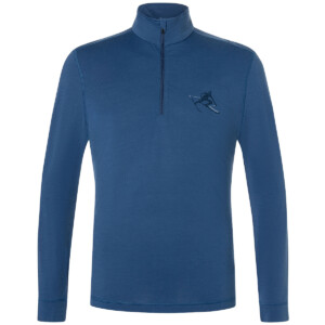 Super.Natural Herren Tundra175 Toni Zip 1/4 Longsleeve