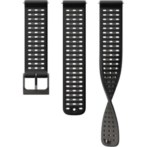 Suunto 22 mm Athletic 9 Black S+M Armband Unisex (Schwarz one size) Sportuhren