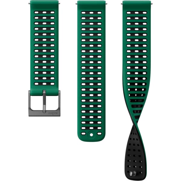 Suunto 22 mm Athletic 9 Pine Green S+M Armband Unisex (Dunkelgrün one size) Sportuhren