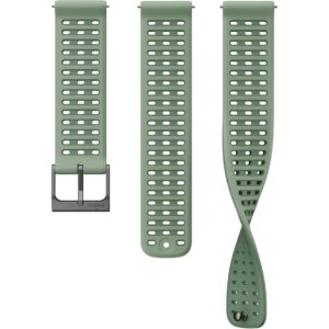Suunto 22 mm Athletic 9 Sage Green S+M Armband Unisex (Hellgrün one size Größe) Sportuhren