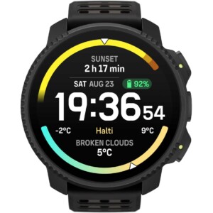 Suunto Vertical 2 Black Sportuhr Unisex (Schwarz one size) Sportuhren