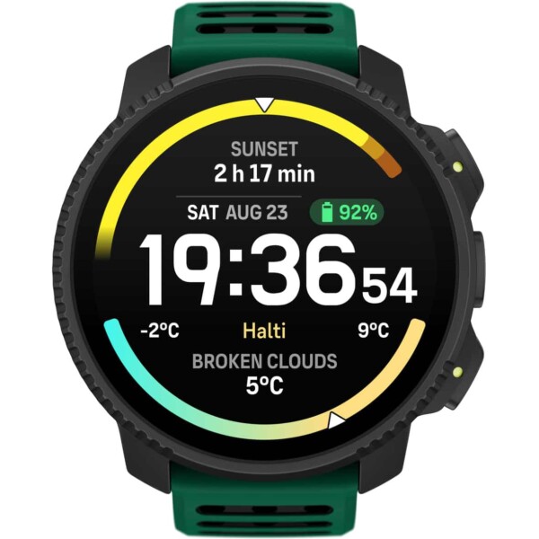 Suunto Vertical 2 Pine Green Sportuhr Unisex (Dunkelgrün one size) Sportuhren