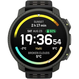 Suunto Vertical 2 Titanium Black Sportuhr Unisex (Schwarz one size) Sportuhren