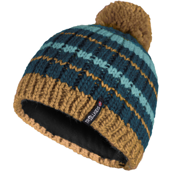 Trollkids Kinder Hafjell Bobble Mütze