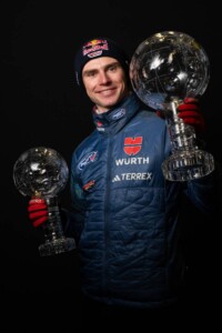 Vinzenz Geiger (GER) gewann im letzten Winter den Gesamtweltcup.