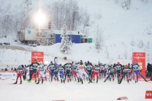 Im Massenstart gibt es auch eine kleine Kristallkugel zu gewinnen.