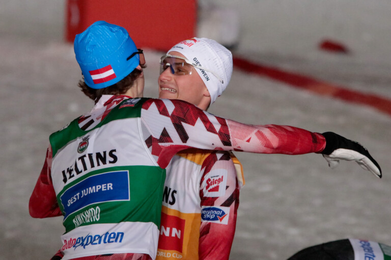 Thomas Rettenegger (AUT), Johannes Lamparter (AUT), (l-r)