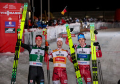 Julian Schmid (GER), Johannes Lamparter (AUT), Thomas Rettenegger (AUT), (l-r)