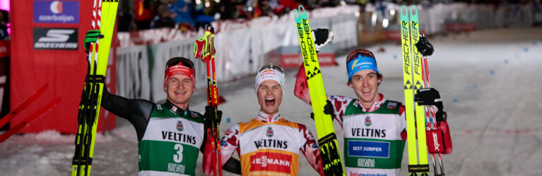 Julian Schmid (GER), Johannes Lamparter (AUT), Thomas Rettenegger (AUT), (l-r)