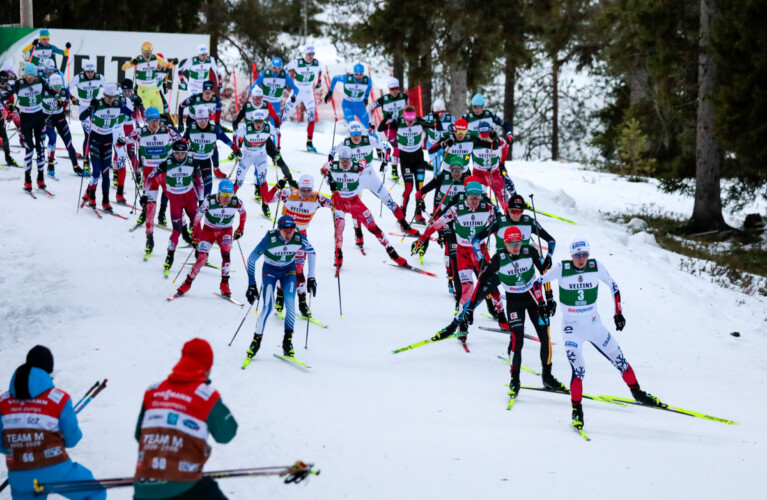 Stefan Rettenegger (AUT), Ilkka Herola (FIN), Johannes Lamparter (AUT), Jens Luraas Oftebro (NOR), (l-r)