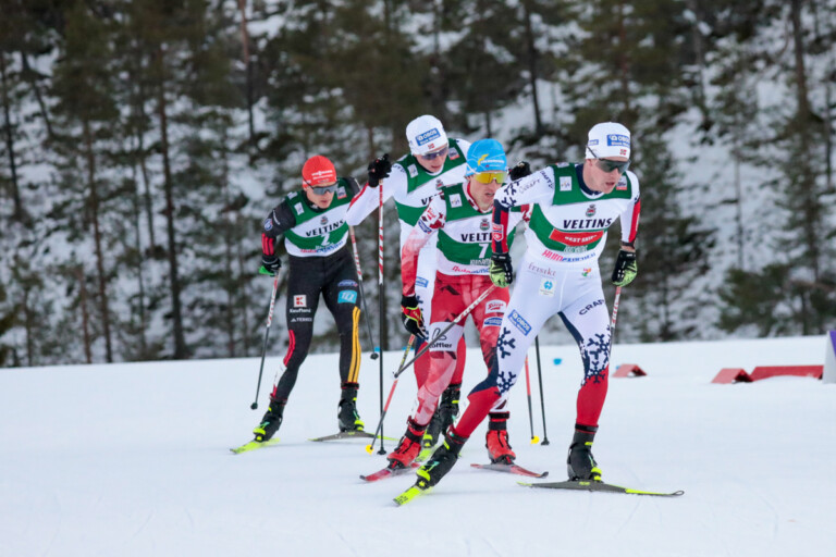 ulian Schmid (GER), Jens Luraas Oftebro (NOR), Stefan Rettenegger (AUT), Aleksander Skoglund (NOR), (l-r)