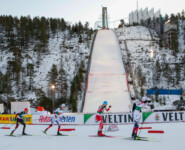 Julian Schmid (GER), Aleksander Skoglund (NOR), Stefan Rettenegger (AUT), Jens Luraas Oftebro (NOR), (l-r)