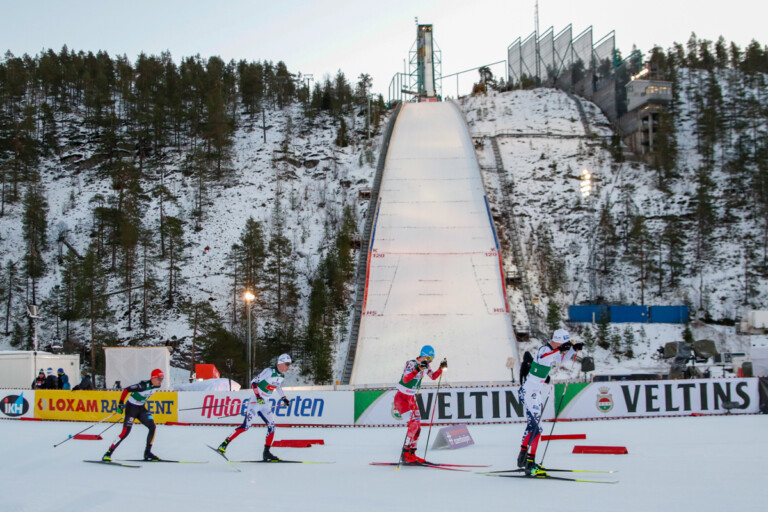 Julian Schmid (GER), Aleksander Skoglund (NOR), Stefan Rettenegger (AUT), Jens Luraas Oftebro (NOR), (l-r)