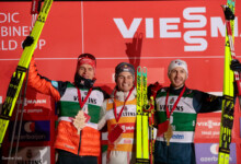 Julian Schmid (GER), Johannes Lamparter (AUT), Ilkka Herola (FIN), (l-r)