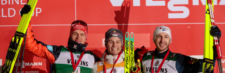 Julian Schmid (GER), Johannes Lamparter (AUT), Ilkka Herola (FIN), (l-r)