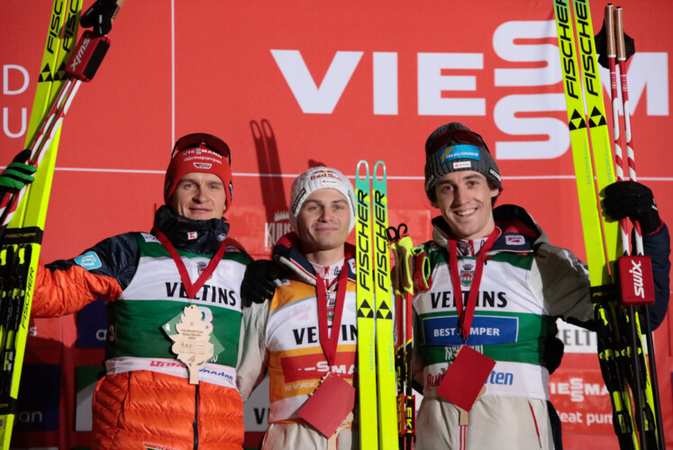 Julian Schmid (GER), Johannes Lamparter (AUT), Thomas Rettenegger (AUT), (l-r)