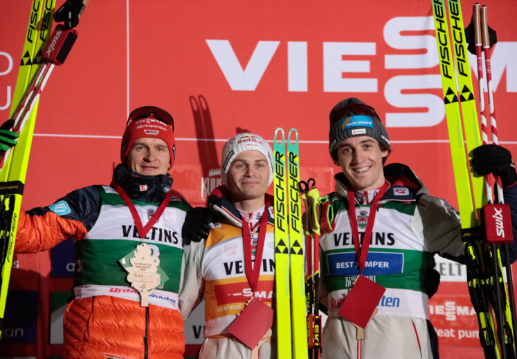 Julian Schmid (GER), Johannes Lamparter (AUT), Thomas Rettenegger (AUT), (l-r)