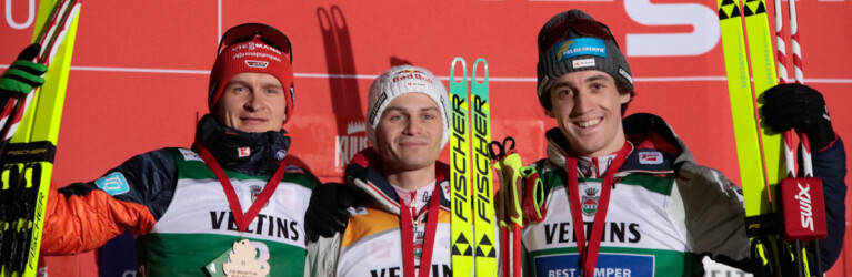 Julian Schmid (GER), Johannes Lamparter (AUT), Thomas Rettenegger (AUT), (l-r)