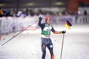 Johannes Rydzek (GER) konnte im vergangenen Jahr einen Weltcup in Ruka gewinnen.