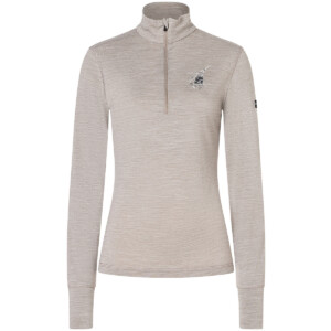 Super.Natural Damen Tundra175 Zip 1/4 Bunny Longsleeve