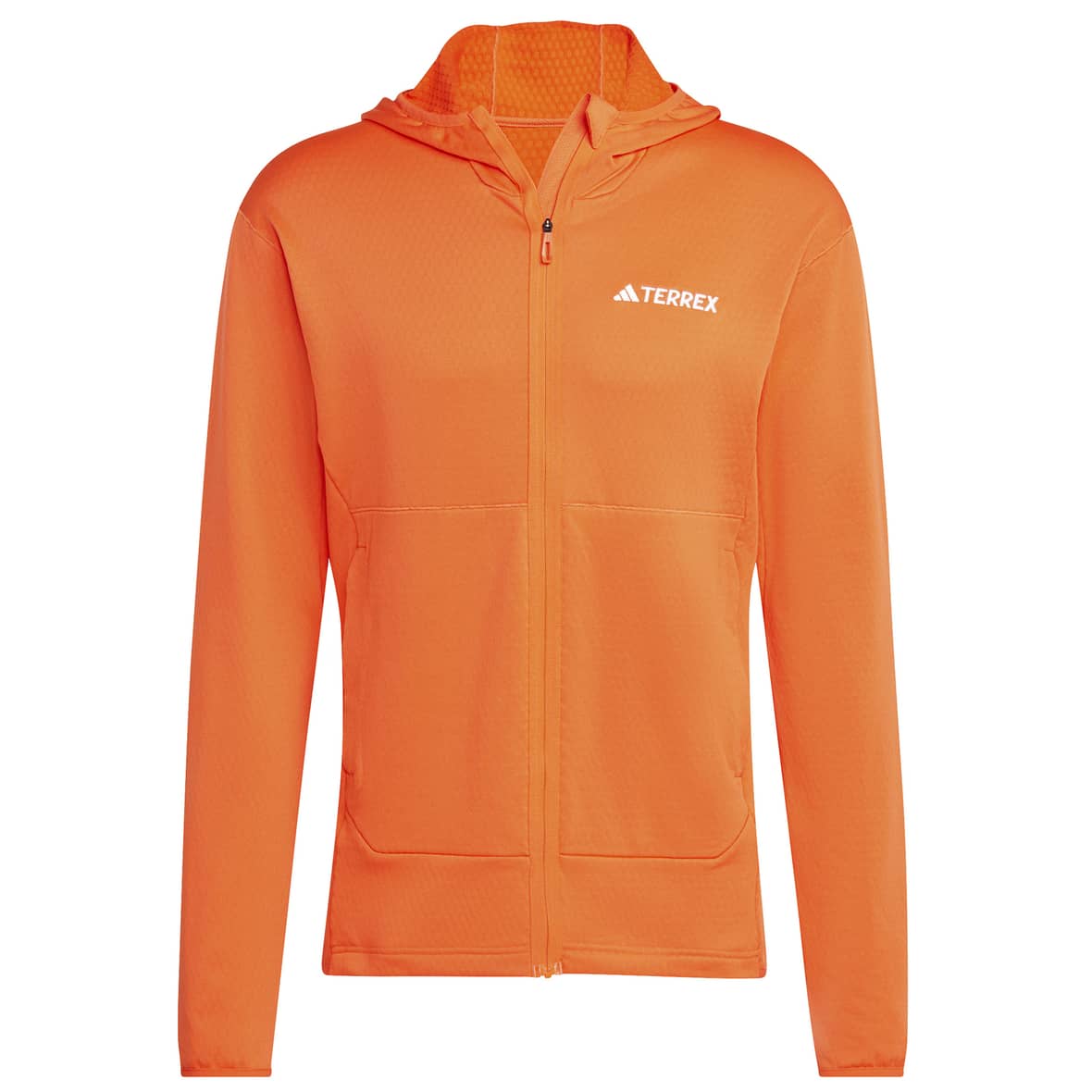 adidas Terrex Xperior Light Fleece Hooded Jacke Herren (Orange XL) Wintersport