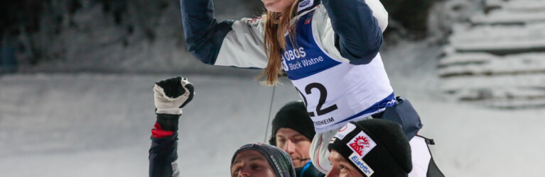 Johannes Lamparter (AUT), Katharina Gruber (AUT), Martin Fritz (AUT) (l-r)