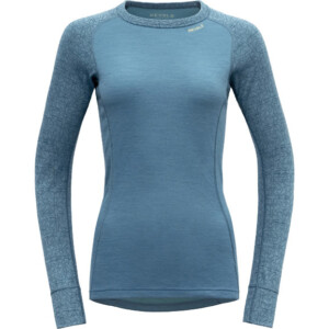Devold Damen Langarm Shirt Merino 205 DUO ACTIVE moon blue