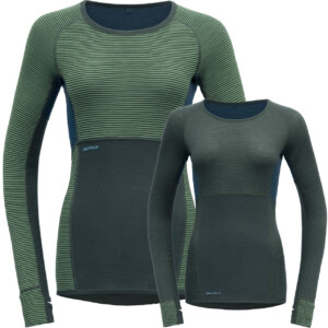 Devold Damen Langarm Shirt Merino TUVEGGA woods green