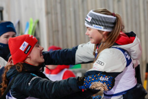 Jenny Nowak (GER), Katharina Gruber (AUT), (l-r)