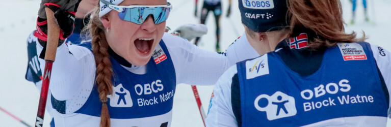 Hanna Midtsundstad (NOR), Mille Marie Hagen (NOR), (l-r)